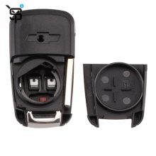 High quality  key shell remote  for chevrolet 5 button car folding remote key shell YS200435